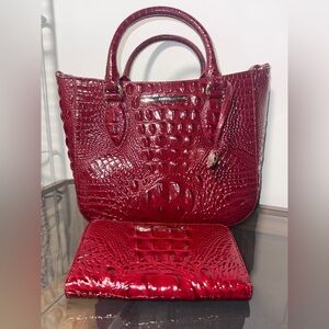 Brahmin small Lena Red color with wallet